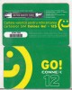 Bnk card Romania - Connex - reincarcare Go! 12 - RO-CON-REF-0032