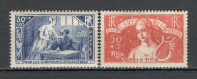 Franta.1935 Ptr. somerii intelectuali SF.26 foto