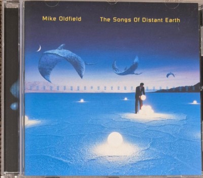 cd mike oldfield the songs of distant earth foto