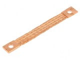 Trese bandă de &icirc;mpăm&acirc;ntare 10mm&sup2; &Oslash;1: 7mm &Oslash;2: 7mm L: 100mm