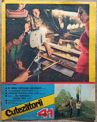 Revista Cutezatorii 7 octombrie 1976 foto