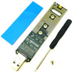 Rack / Adaptor SSD M.2 NVME LA USB 2.0 / 3.0 / 3.1