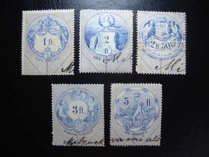 UNGARIA FISCALE 1880/90