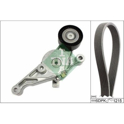 Set curea transmisie Seat Alhambra (7v8 7v9) 04.96-03.10; Vw Caddy 3 Box (2ka 2kh 2ca 2ch) 03.04-05.15, Caddy 3 Mpv (2kb 2kj 2cb, 03.04-05.15, INA foto