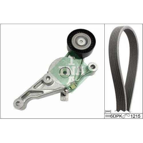 Set curea transmisie Seat Alhambra (7v8 7v9) 04.96-03.10; Vw Caddy 3 Box (2ka 2kh 2ca 2ch) 03.04-05.15, Caddy 3 Mpv (2kb 2kj 2cb, 03.04-05.15, INA