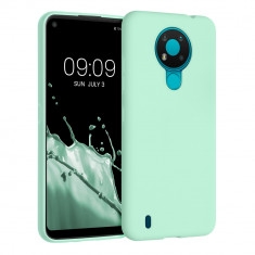 Husa pentru Nokia 1.4, Silicon, Verde, 54468.50, kwmobile