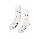 Happy Socks sosete Yogi Sock culoarea alb, P001513