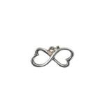 Pandantiv, jolie silver, argint 925, model infinit, 1.8 g, 23x10 mm