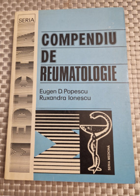 Compendiu de reumatologie Eugen D. Popescu foto