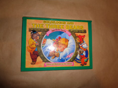 Coldilocks and three bears /carte in limba engleza/ tridimensionala/ 10 pagini foto