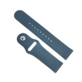 Curea de SmartWatch Gri-Petrol tip smartwatch din Silicon moale 22mm JD1606GP, Time Veranda