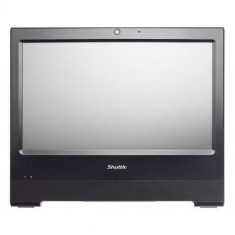 Barebone Shuttle X50V6 15.6 inch Intel Celeron 3865U No RAM No SSD Intel HD Graphics Free Dos Black Fanless foto