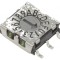 &Icirc;ntrerupător codificare HEX/BCD 16 SMD, Rcontact max 80m&Omega;