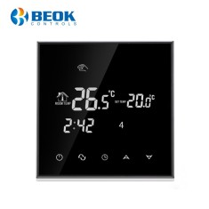 Termostat pentru incalzirea electrica in pardoseala BeOK TGT70-EP SmartElectro IntelligentHouse