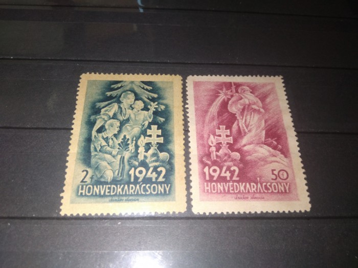 TIMBRE UNGARIA 1942
