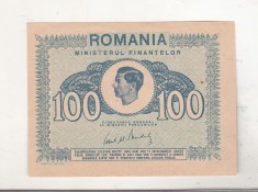 bnk bn Romania 100 lei 1945 aunc
