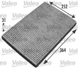 Filtru habitaclu cu carbon activ VALEO 698744