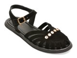 Cumpara ieftin Sandale GRYXX negre, 203M903, din piele intoarsa