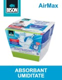 Absorbant umiditate Bison Air Max 480g, reduce condensul si mirosul de mucegai