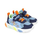 Sneakers bluey cu luminite garvalin 251856, albastru (marime: 25 (15,5-16,1 cm))
