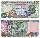 GHANA 1.000 cedis 1996 UNC!!!