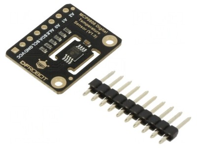 Senzor de Temperatură Atmosferică I2C MCP9808 2,7-5,5VDC foto