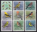 Polonia 1966 - Păsări de pădure, MNH, Nestampilat