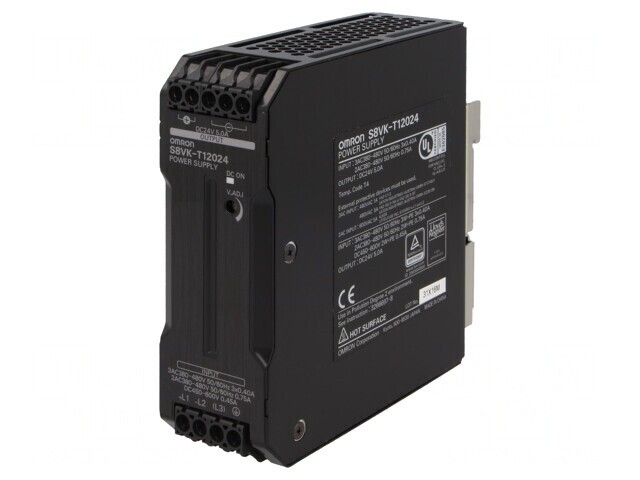 Alimentator Pulsatoriu DIN 120W 24VDC 5A