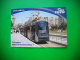 HOPCT 70738 TRAMVAI RATB 2011 BUCURESTI-CALENDAR/CALENDARE DE BUZUNAR-ROMANIA