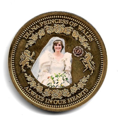 Marea Britanie - PRINTESA DIANA 1961-1997 - Moneda/Medalie Comemorativa foto