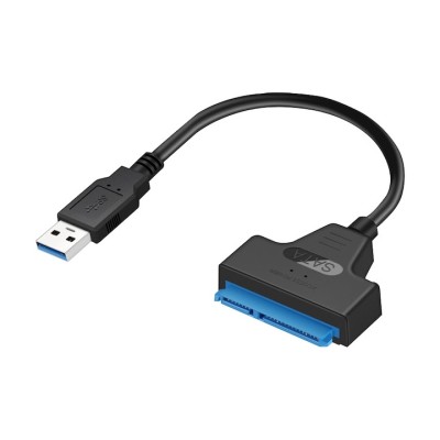 Cablu USB cu adaptor SATA 3, Ugreen, converteste si transfera date de la SATA 3 la USB 3 pentru HDD 2.5 sau SSD 2.5, 6 Gbps cu UASP foto