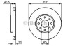 Disc frana OPEL CORSA D (2006 - 2016) BOSCH 0 986 479 223