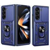 Husa Samsung Galaxy Z Fold5 protectie camera Techsuit CamShield Series, albastru
