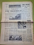 Ziarul sportul popular 16 septembrie 1967 - turul ciclist al romaniei,vasile tudor invingator la brasov,atletism