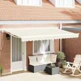 Cumpara ieftin Material de &icirc;nlocuire pentru copertină Crem 400 x 200 cm P&acirc;nză