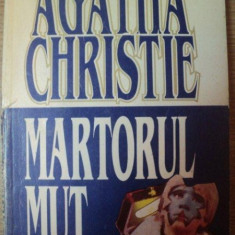 MARTORUL MUT de AGATHA CHRISTIE