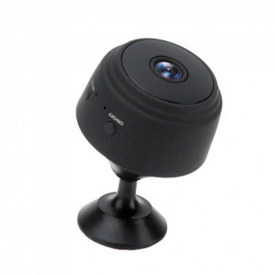 Camera de supraveghere IdeallStore, Mini Surveillance, Wi-Fi, HD, negru foto