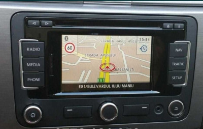 VW SKODA SD CARD ORIGINAL NAVIGATIE VW RNS 310/ RNS 315 HARTA EUROPA + ROMANIA foto