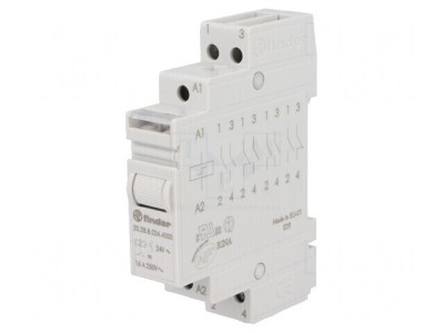 Releu Bistabil de Impulsuri NO x2 24VAC foto