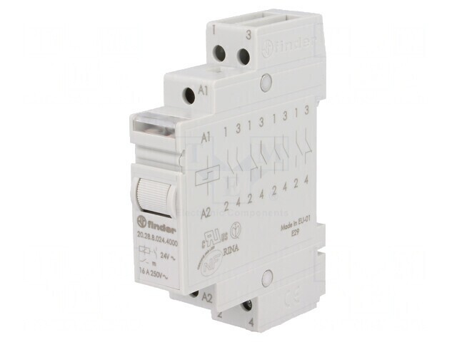 Releu Bistabil de Impulsuri NO x2 24VAC