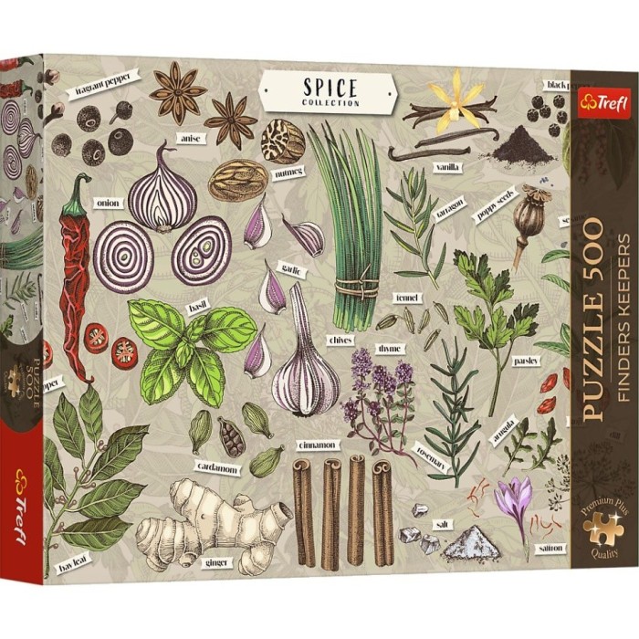 PUZZLE TREFL 500 PREMIUM PLUS CONDIMENTE