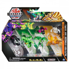 Figurina Bakugan Evolutions, Starter Pack 4 piese, Blitz Fox, Stingzer, S4 20134751