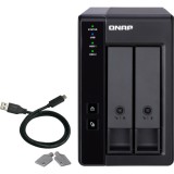 Direct Attached Storage TR-002, USB-C, 2 Bay, no HDD, Qnap