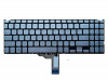 Tastatura Laptop, Asus, VivoBook X515DA, X515EA, X515EP, X515FA, X515JA, X515JF, X515JP, X515KA, X515MA, X515UA, iluminata, argintie, layout US