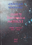 SUNETE IMPOTRIVA MATERIEI. OPERA POETICA 1972-2012 (CU DEDICATIA AUTORULUI)-CRISTIAN HARNAU