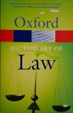 Oxford Dictionary of Law - Carte in Engleza, Editia Actualizata, Dictionar Juridic Englez