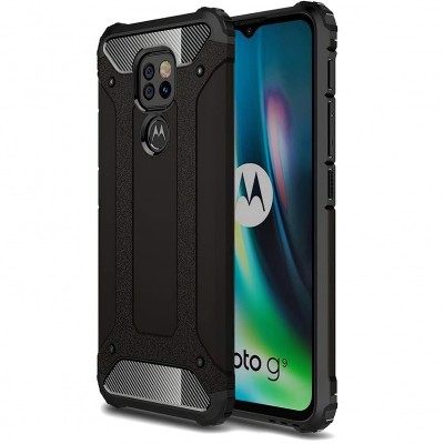 Husa TPU Tech-Protect XARMOR pentru Motorola Moto G9 Play / Motorola Moto E7 Plus, Neagra foto