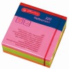 BLOC NOTITE ADEZIVE 75X75MM 80FILEX4 CULORI PALE ASORTATE, Herlitz