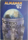 Almanah Scanteia Tineretului 1987 - Carte Bibliofilie, Editie Originala