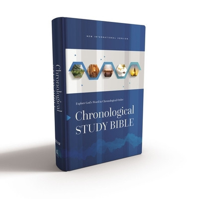 Niv, Chronological Study Bible, Hardcover, Comfort Print: Holy Bible, New International Version foto